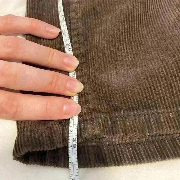 Timberland Women’s Corduroy Straight Leg Pants Brown Size 18 (US 10) - Picture 13 of 13